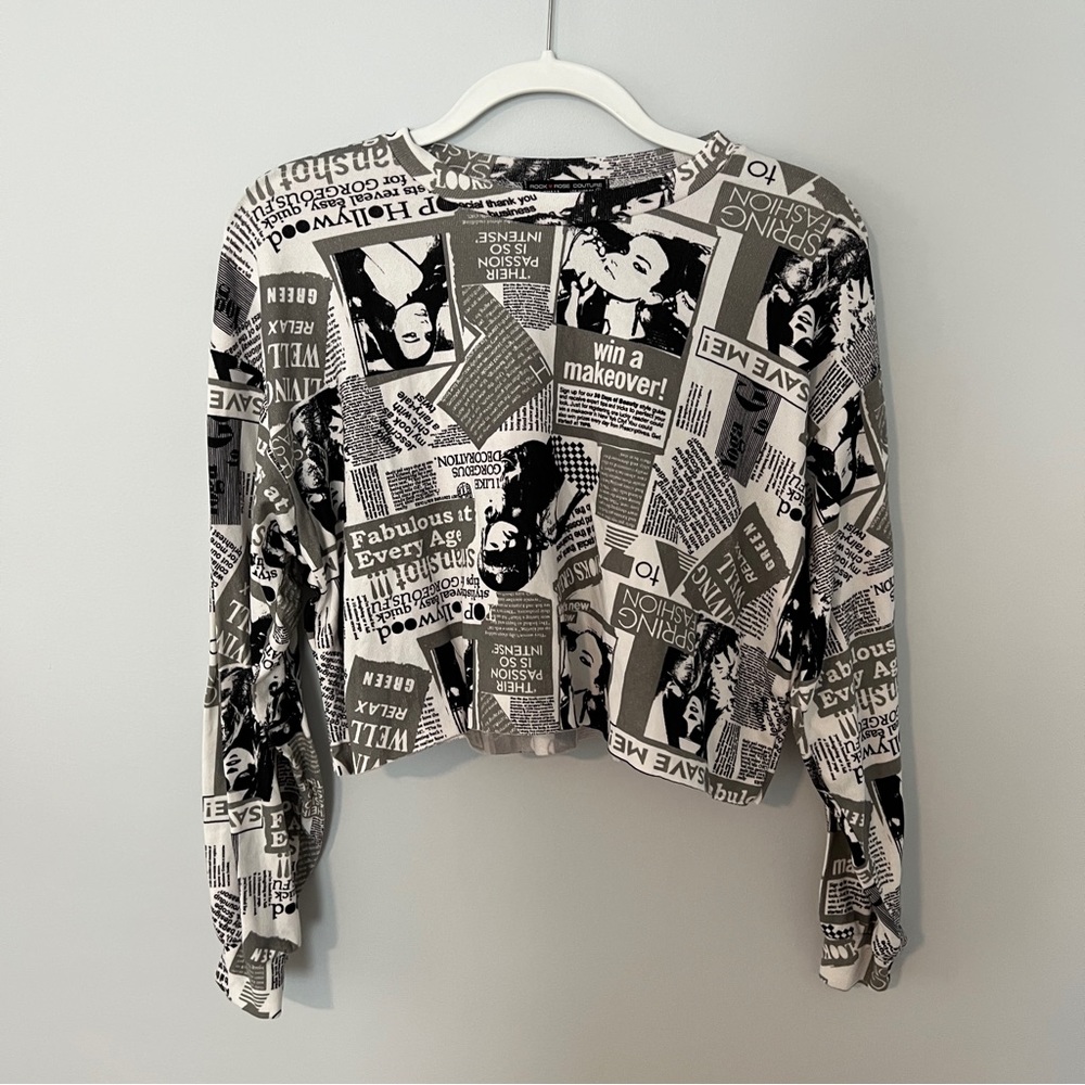 Cropped long sleeve